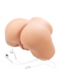 Телесный мастурбатор Olivia с 2 любовными отверстиями - Baile - в Краснодаре купить с доставкой