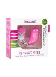 Розовое виброяйцо G-spot Egg Small - Shots Media BV