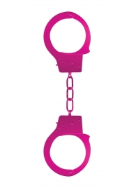 Розовые наручники OUCH! Pink - Shots Media BV - купить с доставкой в Краснодаре