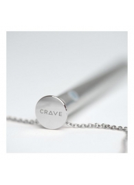 Стильный вибратор-кулон для массажа клитора Crave Vesper - Crave