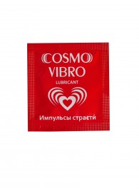 Пробник женского стимулирующего лубриканта на силиконовой основе Cosmo Vibro - 3 гр. - Биоритм - купить с доставкой в Краснодаре
