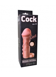 Фаллоудлинитель с кольцом COCK size M - 15 см. - LOVETOY (А-Полимер) - в Краснодаре купить с доставкой