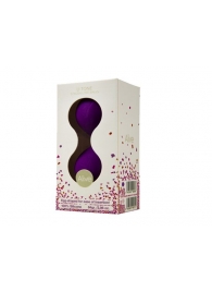 Фиолетовые вагинальные шарики U-tone - Adrien Lastic