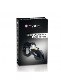Пояс верности с электростимуляцией Mystim Pubic Enemy No1 Black Edition - MyStim - купить с доставкой #SOTBIT_REGIONS_UF_V_REGION_NAME#
