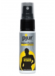 Спрей-пролонгатор длительного действия pjur SUPERHERO Strong Spray - 20 мл. - Pjur - купить с доставкой в Краснодаре