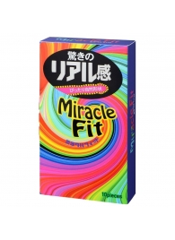 Презервативы Sagami Xtreme Miracle Fit - 10 шт. - Sagami - купить с доставкой в Краснодаре
