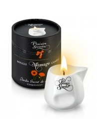 Массажная свеча с ароматом мака Jardin Secret De Provence Coquelicot - 80 мл. - Plaisir Secret - купить с доставкой в Краснодаре