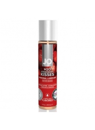 Смазка с ароматом клубники JO Flavored Strawberry Kiss - 30 мл. - System JO - купить с доставкой в Краснодаре