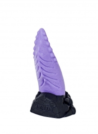 Фиолетовый стимулятор  Язык дракона  - 20,5 см. - Erasexa - купить с доставкой в Краснодаре
