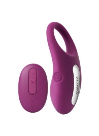 Фиолетовое эрекционное кольцо Winni Violet с вибрацией и пультом ДУ - Svakom - #SOTBIT_REGIONS_UF_V_REGION_NAME# купить с доставкой