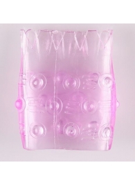 Розовая сквозная насадка  Ананасик - White Label - в Краснодаре купить с доставкой