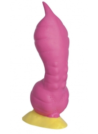 Розовый фаллоимитатор  Крок Medium  - 24,5 см. - Erasexa - купить с доставкой в Краснодаре