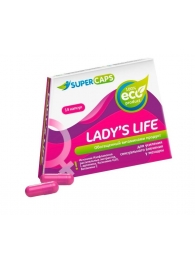 Возбуждающие капсулы Ladys Life - 14 капсул (0,35 гр.) - Biological Technology Co. - купить с доставкой в Краснодаре