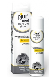 Гипоаллергенный силиконовый лубрикант pjur MED Premium glide - 100 мл. - Pjur - купить с доставкой в Краснодаре