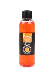 Массажное масло Eros exotic с ароматом персика - 75 мл. - Биоритм - купить с доставкой в Краснодаре