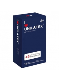 Ультрапрочные презервативы Unilatex Extra Strong - 12 шт. + 3 шт. в подарок - Unilatex - купить с доставкой в Краснодаре