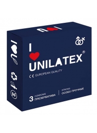Ультрапрочные презервативы Unilatex Extra Strong - 3 шт. - Unilatex - купить с доставкой #SOTBIT_REGIONS_UF_V_REGION_NAME#