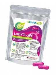 Возбуждающие капсулы Ladys Life - 2 капсулы (0,35 гр.) - Biological Technology Co. - купить с доставкой в Краснодаре