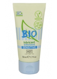 Органический лубрикант для чувствительной кожи Bio Sensitive - 50 мл. - HOT - купить с доставкой в Краснодаре