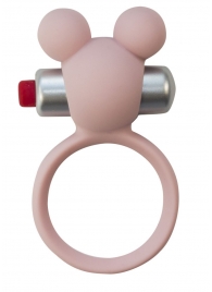 Розовое эрекционное виброколечко Emotions Minnie Light pink - Lola Games - в Краснодаре купить с доставкой