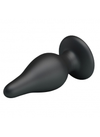 Большая анальная пробка на присоске - 15,4 см. - Baile