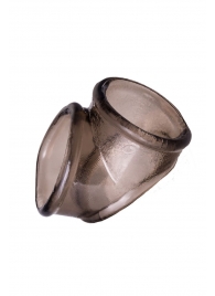 Дымчатое эрекционное кольцо с фиксацией мошонки - ToyFa - в Краснодаре купить с доставкой