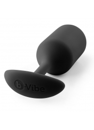 Чёрная пробка для ношения B-vibe Snug Plug 3 - 12,7 см. - b-Vibe
