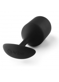 Чёрная пробка для ношения B-vibe Snug Plug 4 - 14 см. - b-Vibe