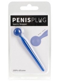 Синий уретральный стимулятор Penis Plug - 9,6 см. - Orion - купить с доставкой в Краснодаре