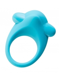Голубое эрекционное силиконовое кольцо TOYFA A-Toys - A-toys - в Краснодаре купить с доставкой