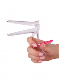 Малый пластиковый гинекологический расширитель - Джага-Джага - купить с доставкой #SOTBIT_REGIONS_UF_V_REGION_NAME#