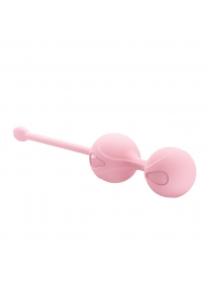 Нежно-розовые вагинальные шарики Kegel Tighten Up I - Baile