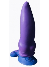 Фиолетовый фаллоимитатор  Зорг small  - 21 см. - Erasexa - купить с доставкой в Краснодаре
