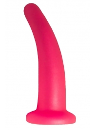 Розовый изогнутый стимулятор простаты из геля - 12,5 см. - LOVETOY (А-Полимер) - в Краснодаре купить с доставкой