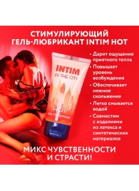 Стимулирующий гель-лубрикант Intim Hot - 60 гр. - Биоритм - купить с доставкой в Краснодаре