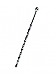 Серебристый длинный уретральный плаг-косичка TOYFA Metal - 15,7 см. - ToyFa - купить с доставкой в Краснодаре