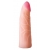 Фаллическая насадка на трусики харнесс - 17,5 см. - LOVETOY (А-Полимер) - купить с доставкой в Краснодаре