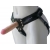 Черный пояс-трусики с двумя насадками  Экзотик-Linda  - 15,5 и 10,5 см. - LOVETOY (А-Полимер) - купить с доставкой в Краснодаре