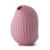 Нежно-розовый вакуум-волновой стимулятор с вибрацией и базой-ночником Cuddly Bird - Osuga