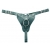 Изумрудные трусики с кольцом для страпона Ladys Arsenal - БДСМ Арсенал - купить с доставкой в Краснодаре