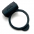 Темно-серое эрекционное кольцо Vibrating Love Ring с вибрацией - Fifty Shades of Grey - в Краснодаре купить с доставкой