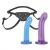 Страпон унисекс Beginners Strap-On с 2 насадками - 15 и 13 см. - Lux Fetish - купить с доставкой в Краснодаре
