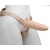 Телесный фаллопротез MEN STYLE с анальным стимулятором - 17,5 см. - LOVETOY (А-Полимер) - купить с доставкой в Краснодаре