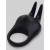Черное эрекционное виброкольцо Sensation Rechargeable Vibrating Rabbit Love Ring - Fifty Shades of Grey - в Краснодаре купить с доставкой