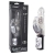 Вибратор Classicle Rabbit Silver с ротацией - 24 см. - Erokay