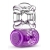 Фиолетовое эрекционное виброкольцо One Night Stand Vibrating C-Ring - Blush Novelties - в Краснодаре купить с доставкой