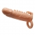 Телесная удлиняющая насадка Penis Sleeve Emmitt - 17 см. - Baile - в Краснодаре купить с доставкой