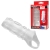 Насадка на пенис с кольцом для мошонки Clear Sensations Enhancer Sex Sleeve - 11,5 см. - XR Brands - в Краснодаре купить с доставкой