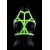 Портупея Bra Harness с неоновым эффектом - размер L-XL - Shots Media BV - купить с доставкой в Краснодаре