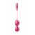 Малиновые вагинальные шарики с вибрацией Love Birds 2 - 22,2 см. - Satisfyer